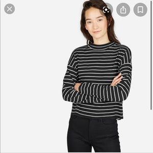 Everlane mockneck tee